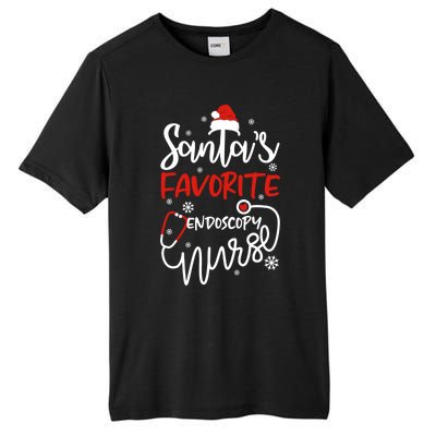 Santas Favorite Endoscopy Nurse Tee Funny Xmas Nurse Funny Gift Cool Gift Tall Fusion ChromaSoft Performance T-Shirt