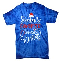 Santas Favorite Endoscopy Nurse Tee Funny Xmas Nurse Funny Gift Cool Gift Tie-Dye T-Shirt