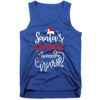 Santas Favorite Endoscopy Nurse Tee Funny Xmas Nurse Funny Gift Cool Gift Tank Top