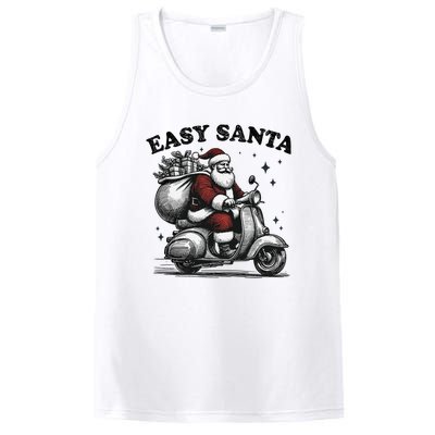 Santa Funny Easy Santa Riding Scooter Fun Christmas Holiday PosiCharge Competitor Tank