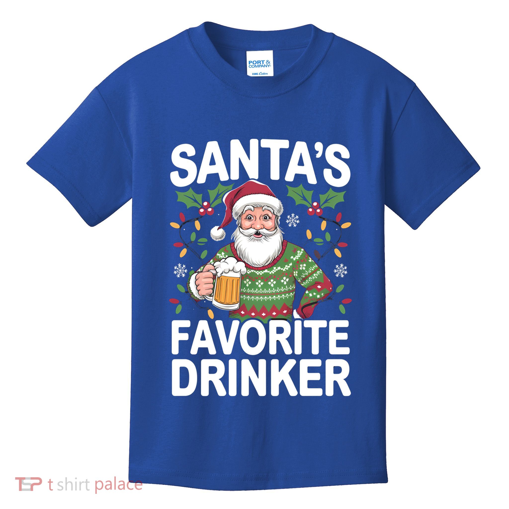 SantaS Favorite Er Funny Christmas For Parties Gift Kids T-Shirt