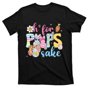 Sake Funny Easter Bunny Print Glasses Happy Easter T-Shirt