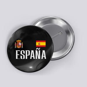 Spain Flag Espana Football Soccer Fan Button