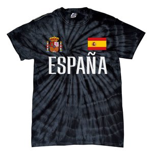 Spain Flag Espana Football Soccer Fan Tie-Dye T-Shirt