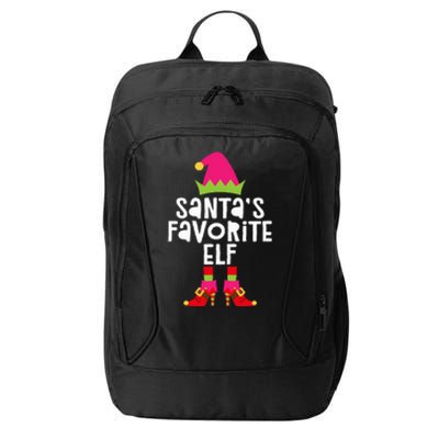 Santa's Favorite Elf  Matching Christmas Elf City Backpack