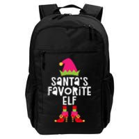 Santa's Favorite Elf  Matching Christmas Elf Daily Commute Backpack