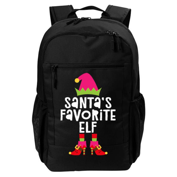 Santa's Favorite Elf  Matching Christmas Elf Daily Commute Backpack