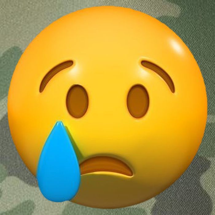 Sad Face Emoji Crying Tear Drop Legacy Tie Dye Trucker Hat