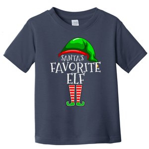 SantaS Favorite Elf Group Matching Family Christmas Toddler T-Shirt