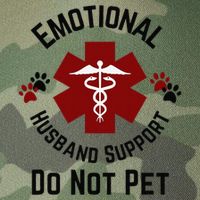Sarcastic Funny Emotional Husband Support Do Not Pet Funny Legacy Tie Dye Trucker Hat