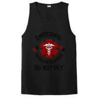 Sarcastic Funny Emotional Husband Support Do Not Pet Funny PosiCharge Competitor Tank