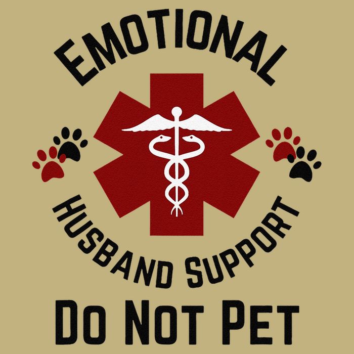 Sarcastic Funny Emotional Husband Support Do Not Pet Funny Magnet