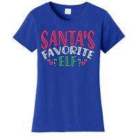 SantaS Favorite Elf Festive Christmas Family Holiday Gift Women's T-Shirt