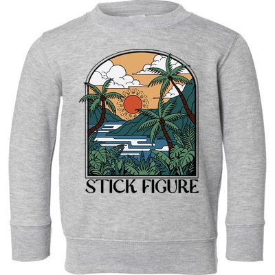 Stick Figure Enchantment Toddler Sweatshirt