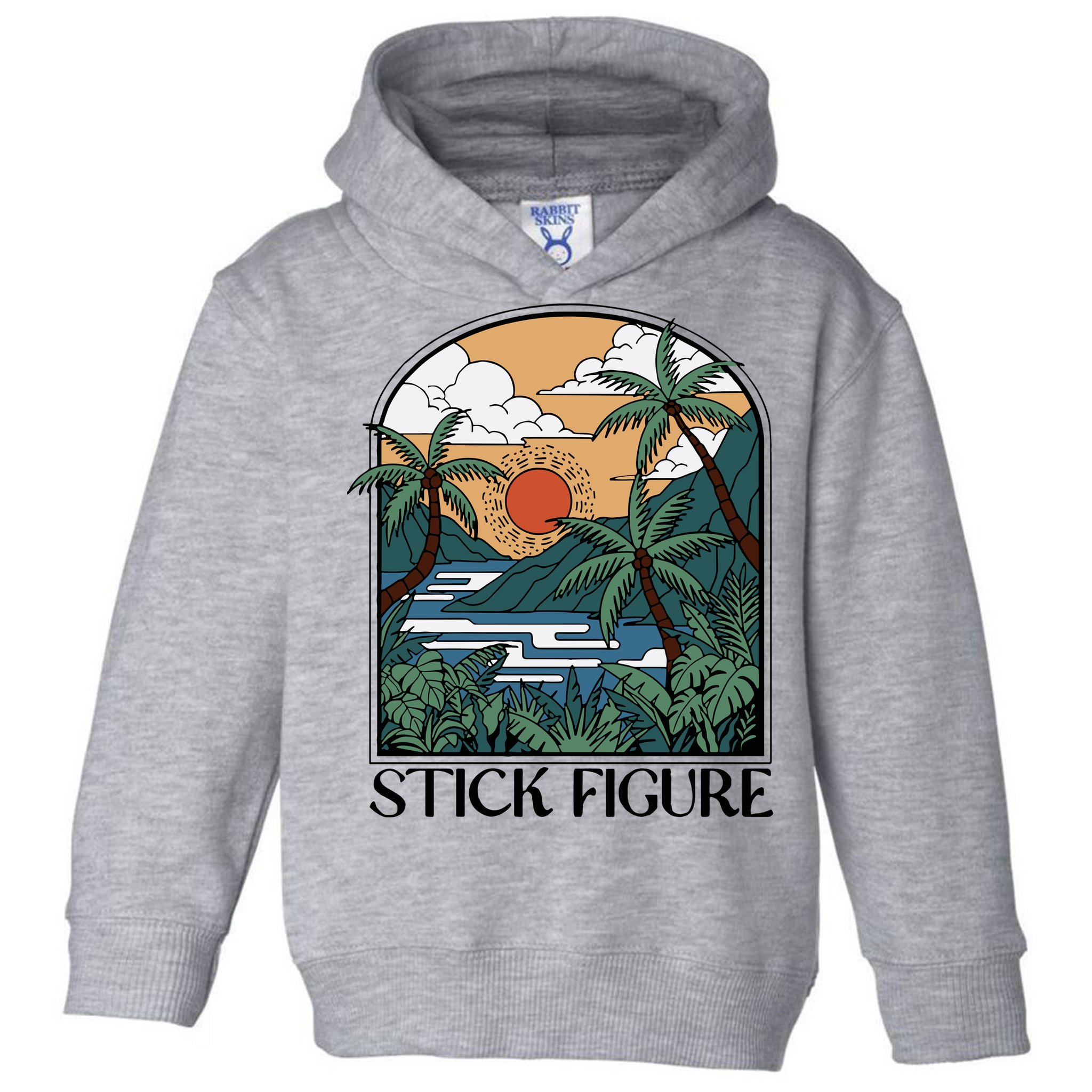 Stick Figure Enchantment Toddler Hoodie