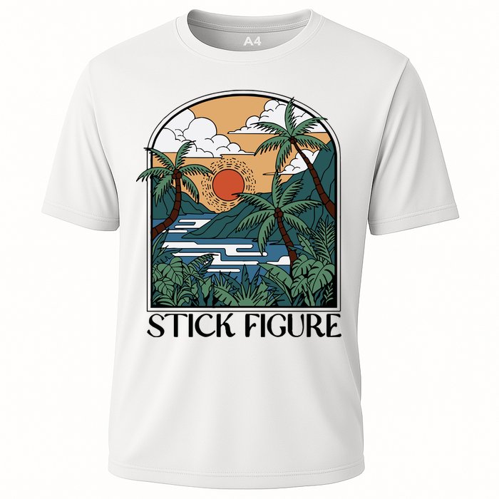 Stick Figure Enchantment Cooling Performance Crew T-Shirt