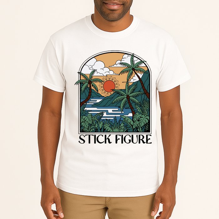 Stick Figure Enchantment Tall T-Shirt