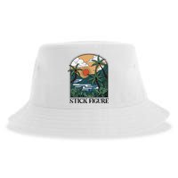 Stick Figure Enchantment Sustainable Bucket Hat