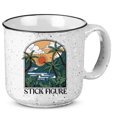 Stick Figure Enchantment 15oz Campfire Ceramic Mug