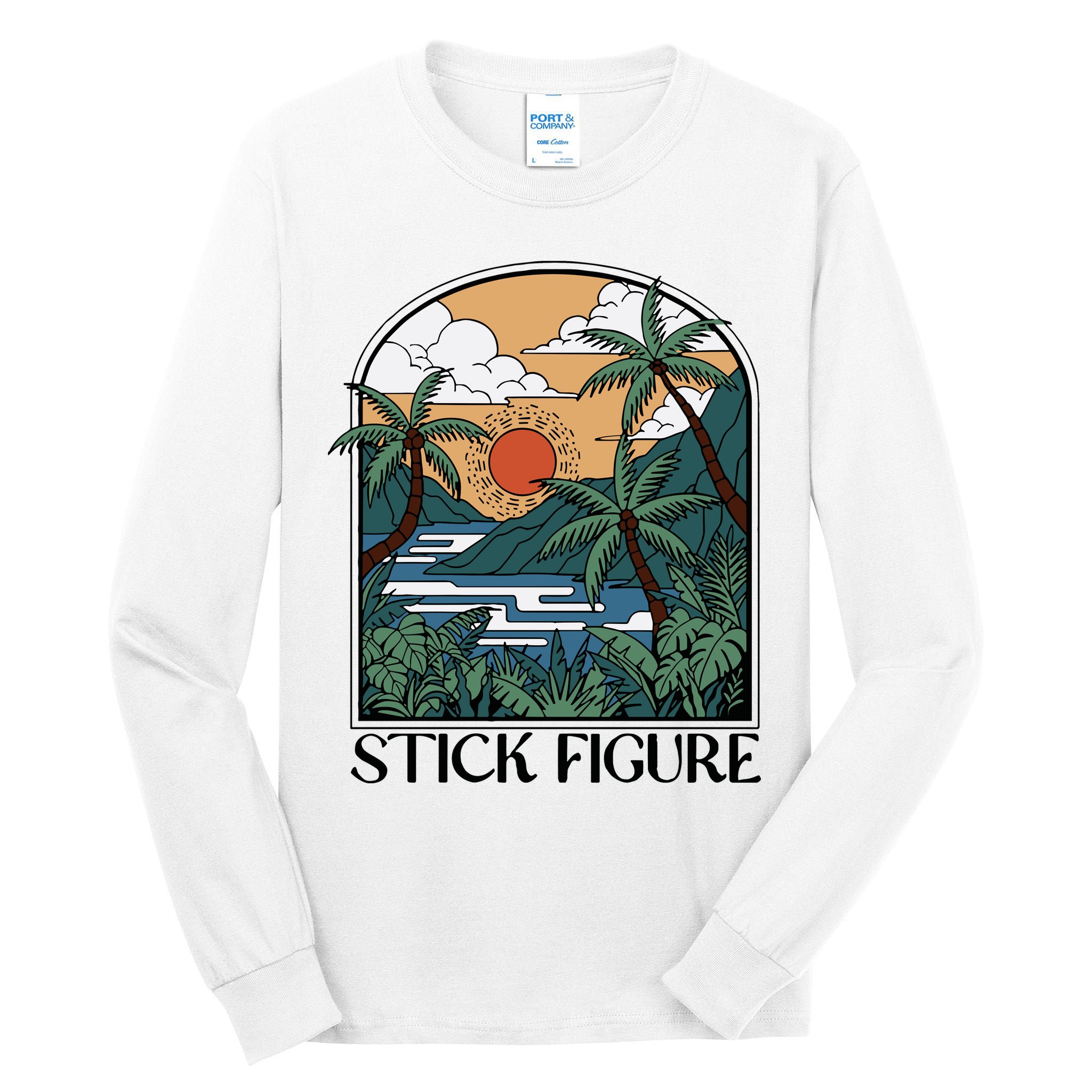 Stick Figure Enchantment Tall Long Sleeve T-Shirt