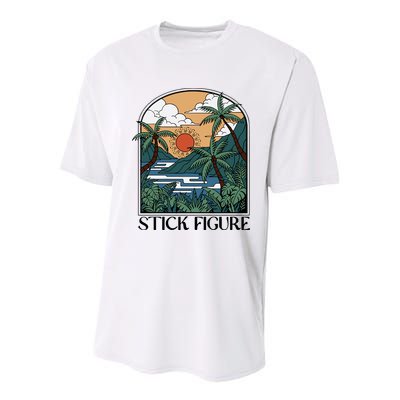 Stick Figure Enchantment Youth Performance Sprint T-Shirt