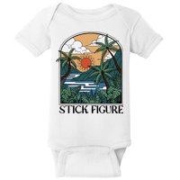 Stick Figure Enchantment Baby Bodysuit