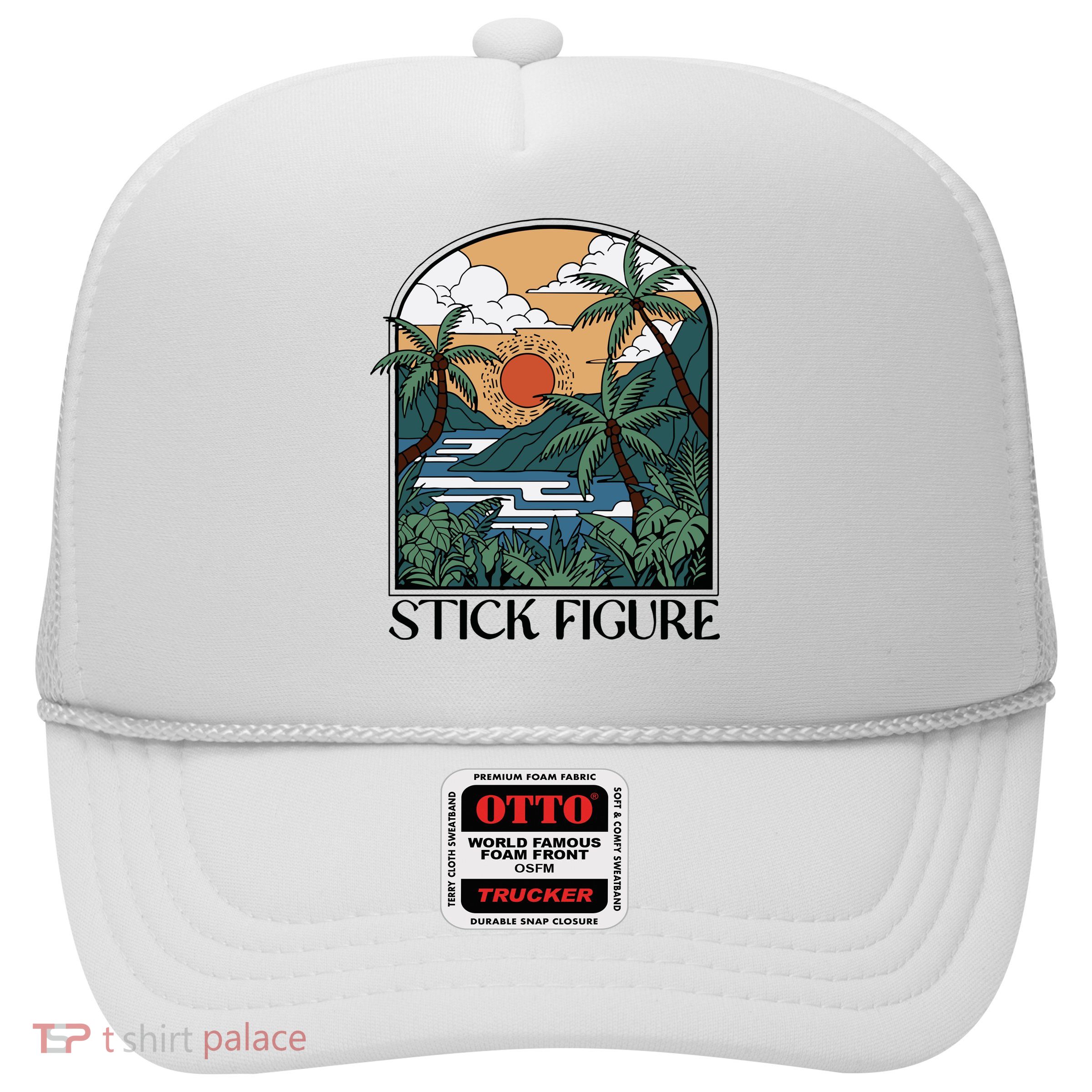 Stick Figure Enchantment Trucker Hat