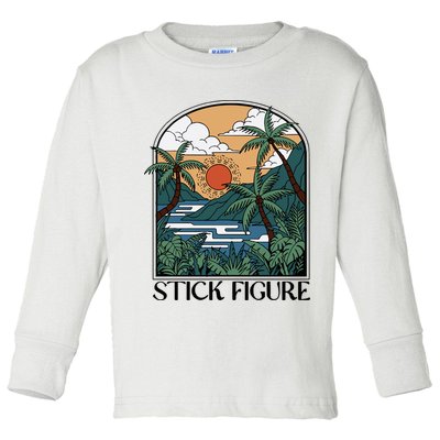 Stick Figure Enchantment Toddler Long Sleeve Shirt