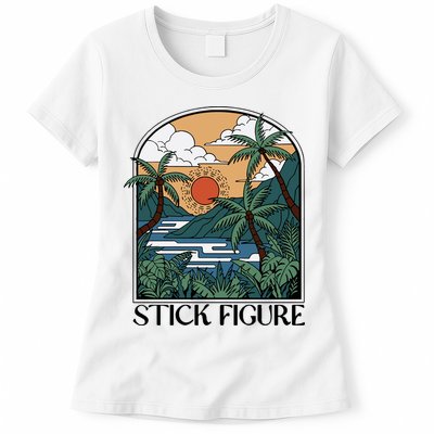 Stick Figure Enchantment Womens T-Shirt