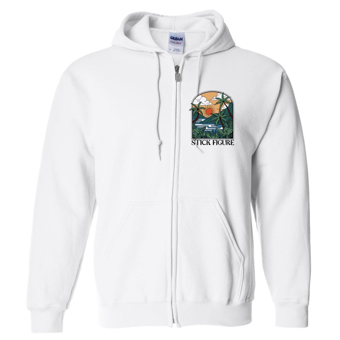 Stick Figure Enchantment Full Zip Hoodie