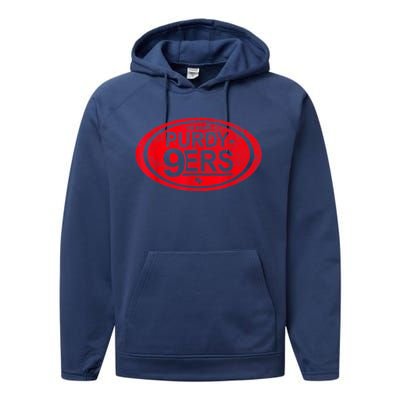 San Francisco Funny Brock 13 Purdy 9ers Irrelevant Performance Fleece Hoodie