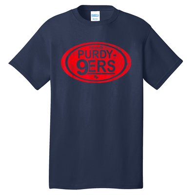 San Francisco Funny Brock 13 Purdy 9ers Irrelevant Tall T-Shirt