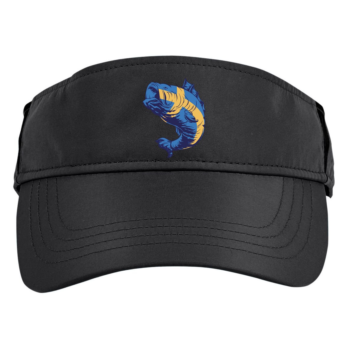 Swedish Flag Fish Adult Drive Performance Visor