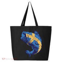 Swedish Flag Fish 25L Jumbo Tote