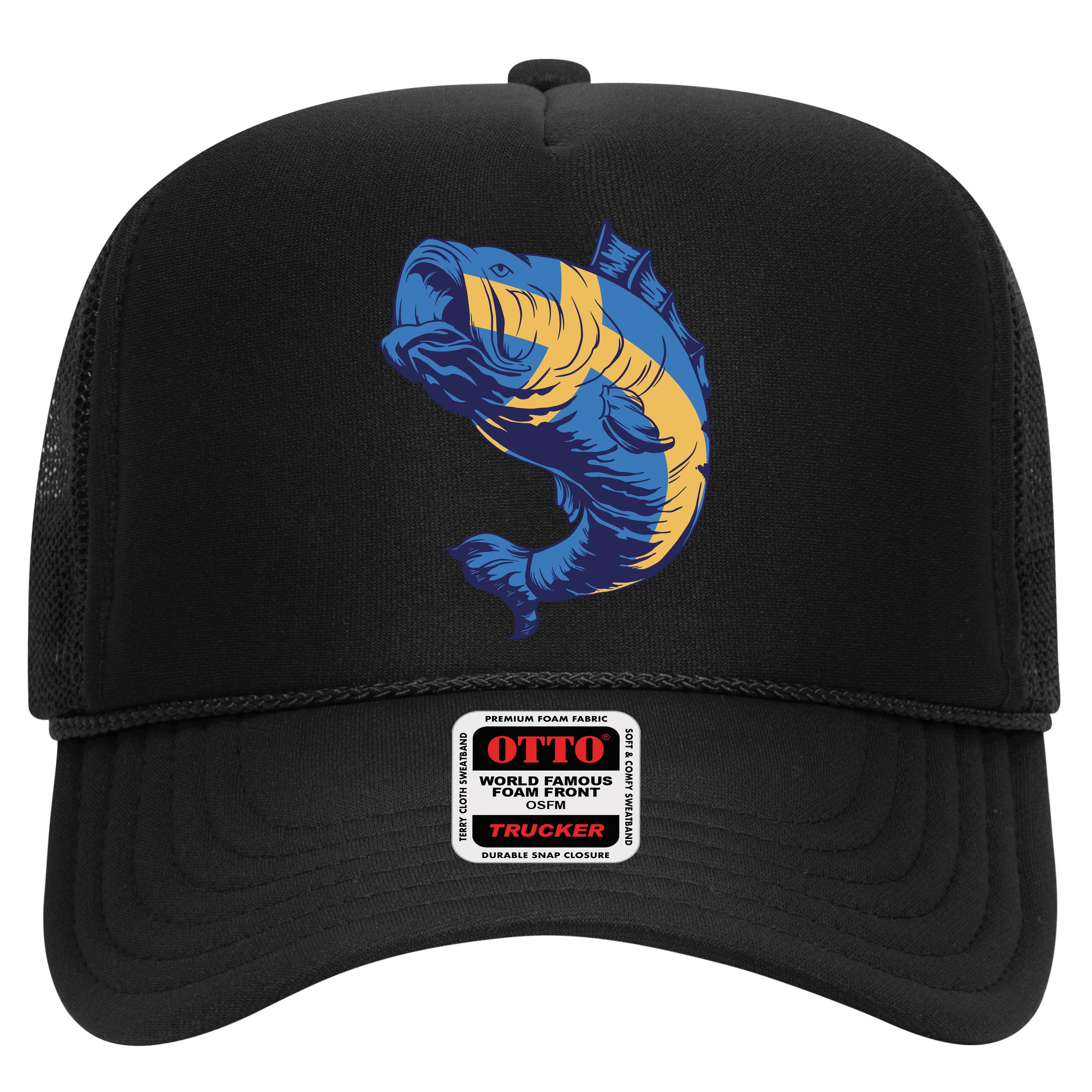 Swedish Flag Fish Hat