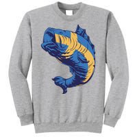 Swedish Flag Fish Sweatshirt