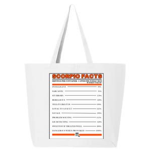 Scorpio Facts Funny Gift 25L Jumbo Tote