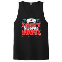 SantaS Favorite Funny Nurse Hat Christmas Xmas Cute Cool PosiCharge Competitor Tank