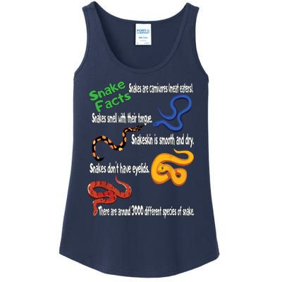 Snake Facts Funny Boy Girl Snake Lover Ladies Essential Tank