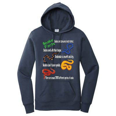 Snake Facts Funny Boy Girl Snake Lover Women's Pullover Hoodie