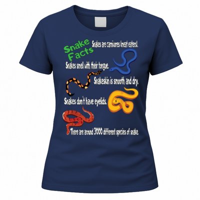 Snake Facts Funny Boy Girl Snake Lover Women's T-Shirt