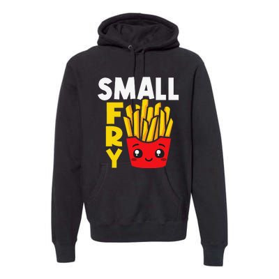 Small Fry French Fries Eater Fast Food Chips Lover Potato Premium Hoodie