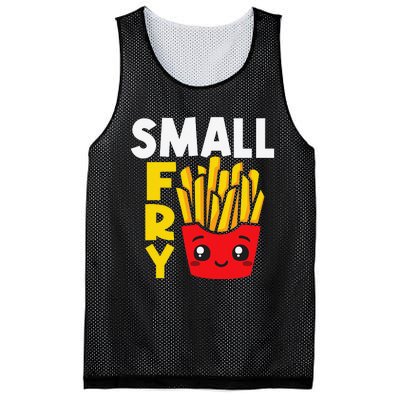 Small Fry French Fries Eater Fast Food Chips Lover Potato Mesh Reversible Basketball Jersey Tank