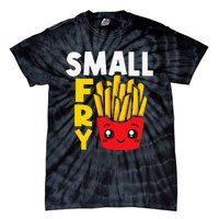 Small Fry French Fries Eater Fast Food Chips Lover Potato Tie-Dye T-Shirt