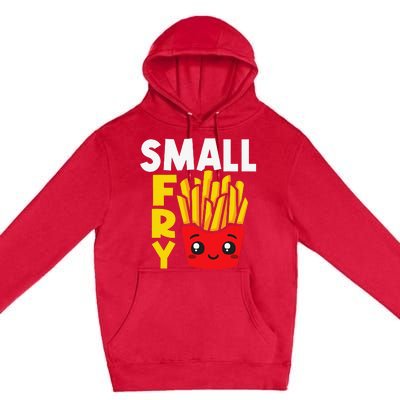 Small Fry French Fries Eater Fast Food Chips Lover Potato Premium Pullover Hoodie