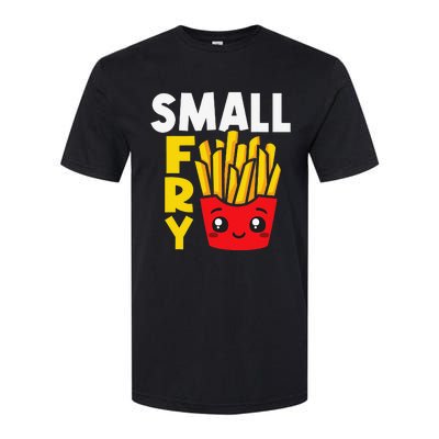 Small Fry French Fries Eater Fast Food Chips Lover Potato Softstyle CVC T-Shirt