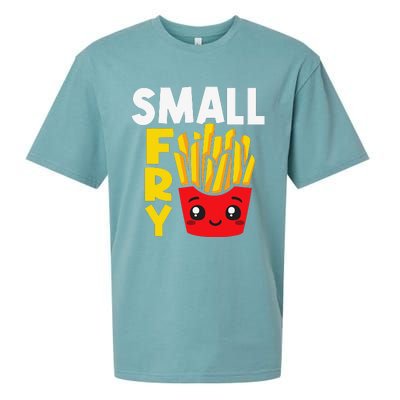 Small Fry French Fries Eater Fast Food Chips Lover Potato Sueded Cloud Jersey T-Shirt