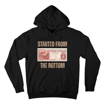 Started From Food Stamp Amounts In Each State The Bottom Hoodie