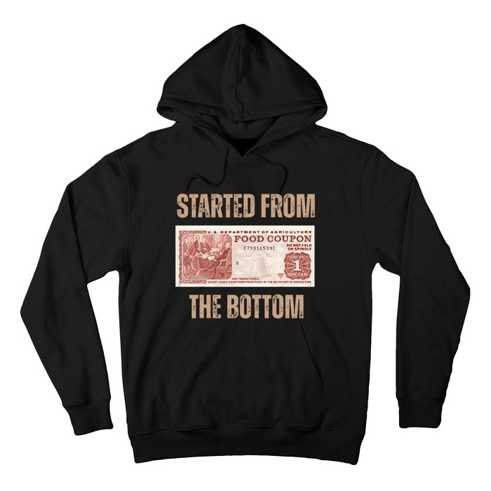 Started From Food Stamp Amounts In Each State The Bottom Hoodie