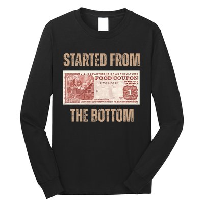 Started From Food Stamp Amounts In Each State The Bottom Long Sleeve Shirt